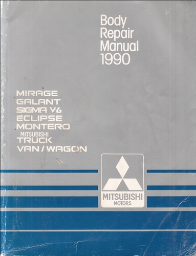 1990 Mitsubishi Truck Repair Shop Manual Set Original