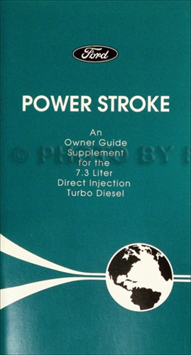 1995 Ford powerstroke repair manual #2