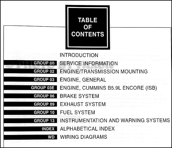 1998 Ford f800 service manual #5