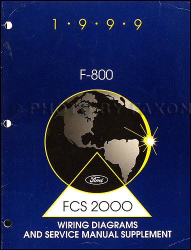 1999 Ford F800 Repair Shop Manual F 800 5.9 Cummins  