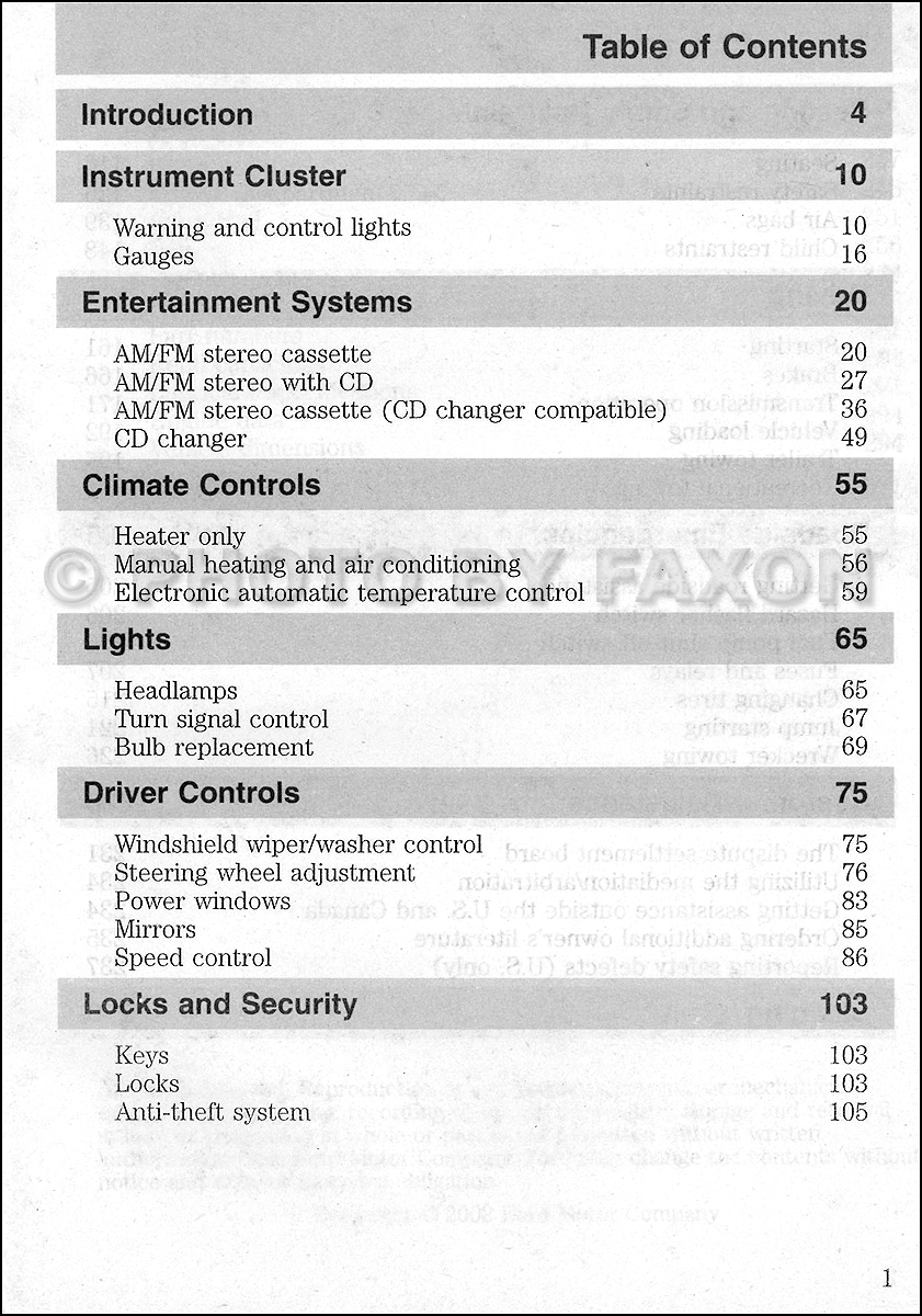 2002 Ford f 150 user manual #6