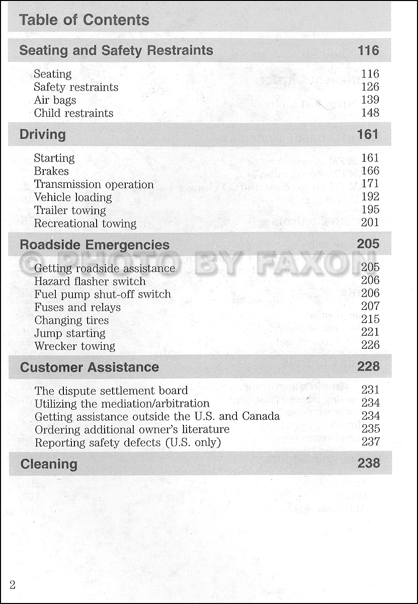 2002 F150 ford manual owner #2