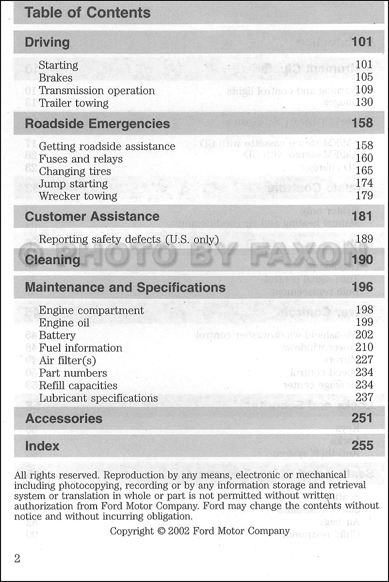 2002 Ford f350 manual #6