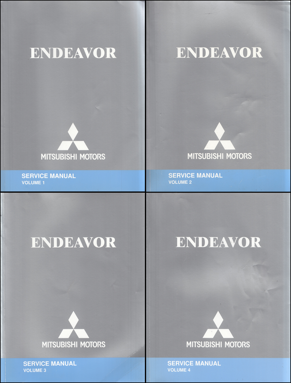 2004 Mitsubishi Endeavor Wiring Diagram Manual Original