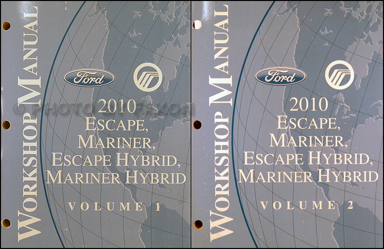Ford escape repair manuels #6