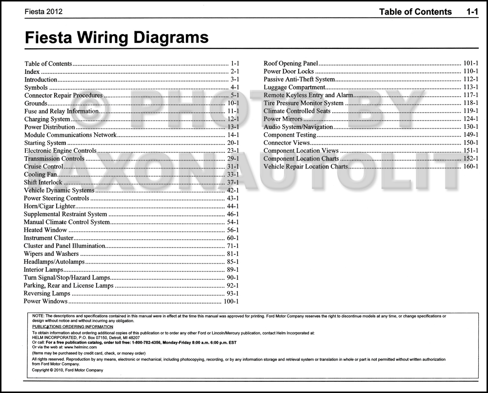 2012 Ford fiesta speaker wiring diagram #5