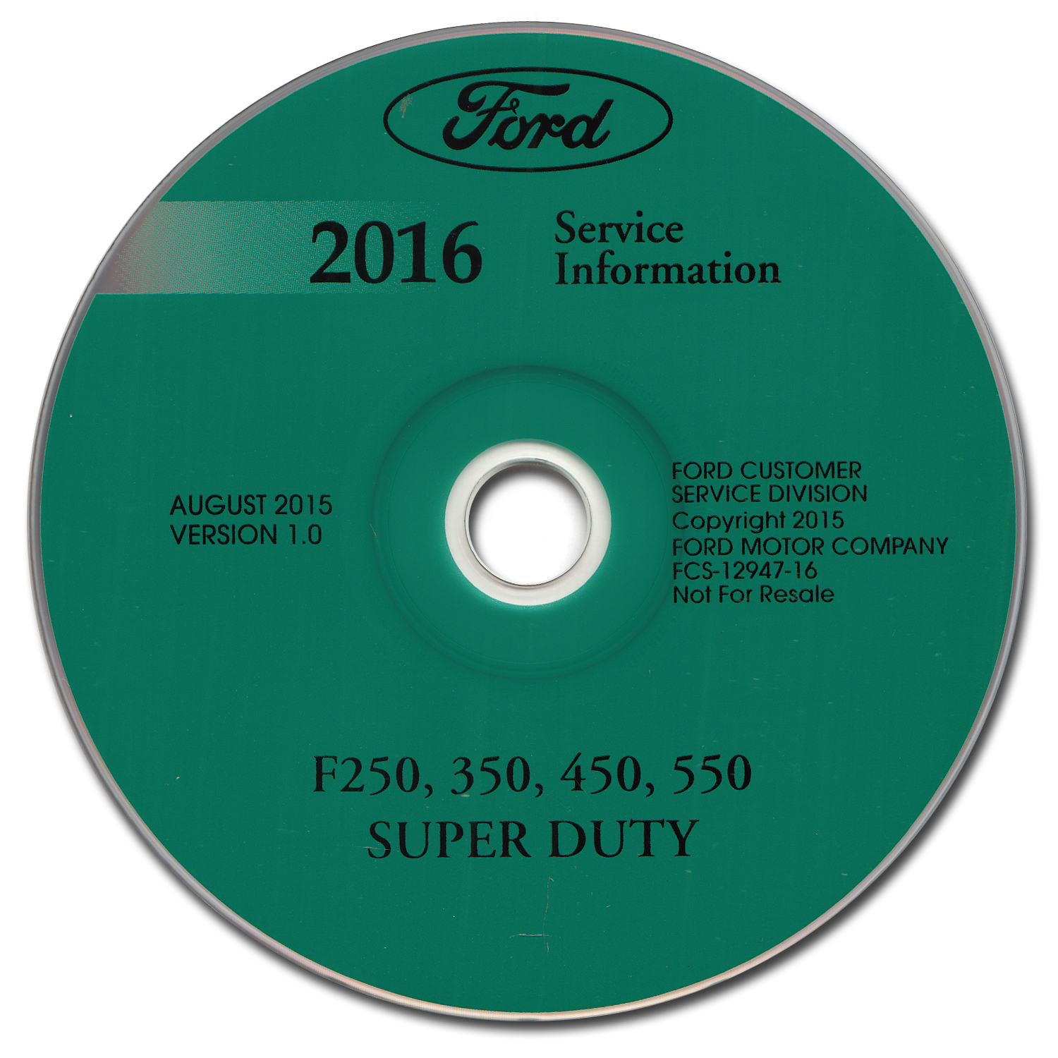 2016 Ford F250-F550 Super DutyTruck Wiring Diagram Manual ...