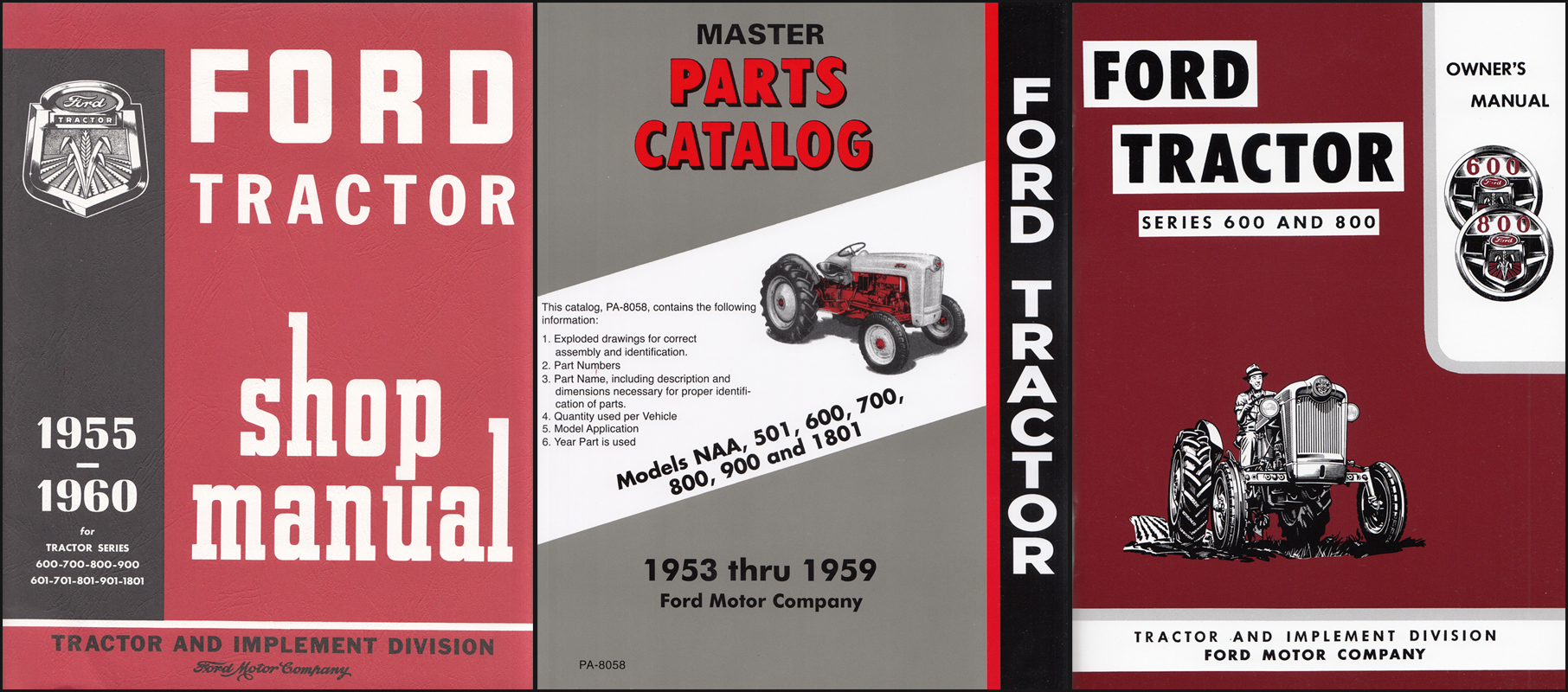 ford 600 tractor manual