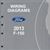 2013 Ford F-150 Wiring Diagram Manual Original